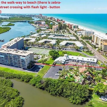 Bayshore Yatch Tennis Condo 2Br 3 Beds, Walking Distance To Beautiful Quite Beach Clearwater Beach Exterior photo